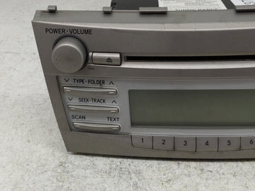 2010-2011 Toyota Camry Radio AM FM Cd Player Receiver Replacement P/N:86120-06480 Fits Fits 2010 2011 OEM Used Auto Parts
