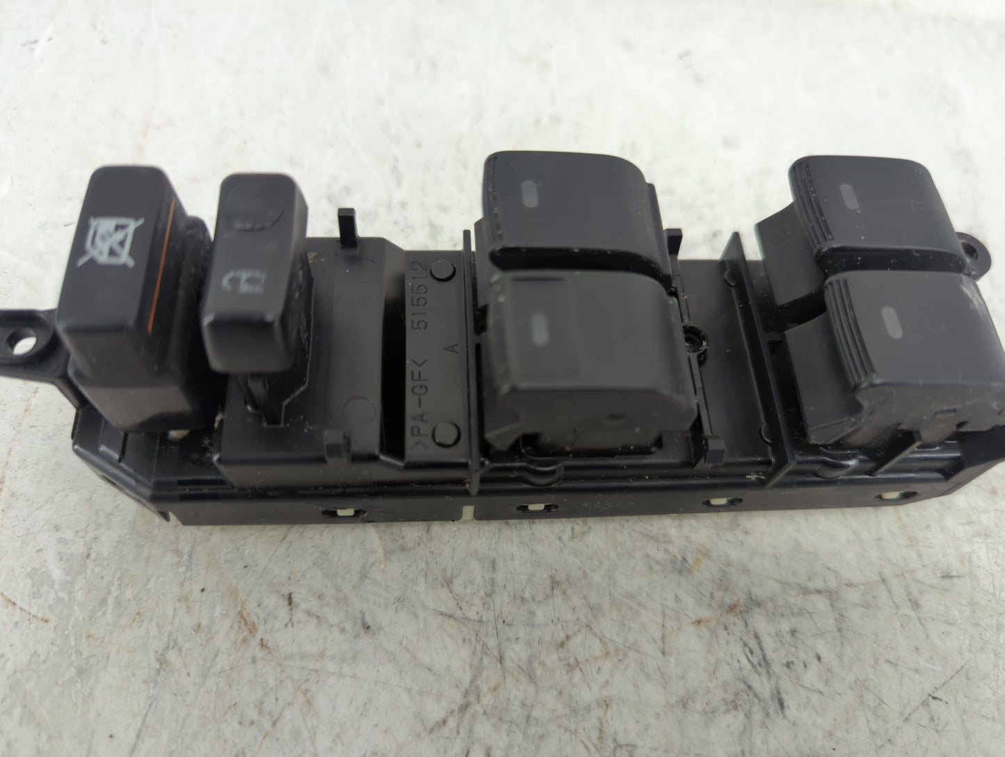 2010-2011 Toyota Camry Master Power Window Switch Replacement Driver Side Left P/N:515512 Fits OEM Used Auto Parts - Oemused