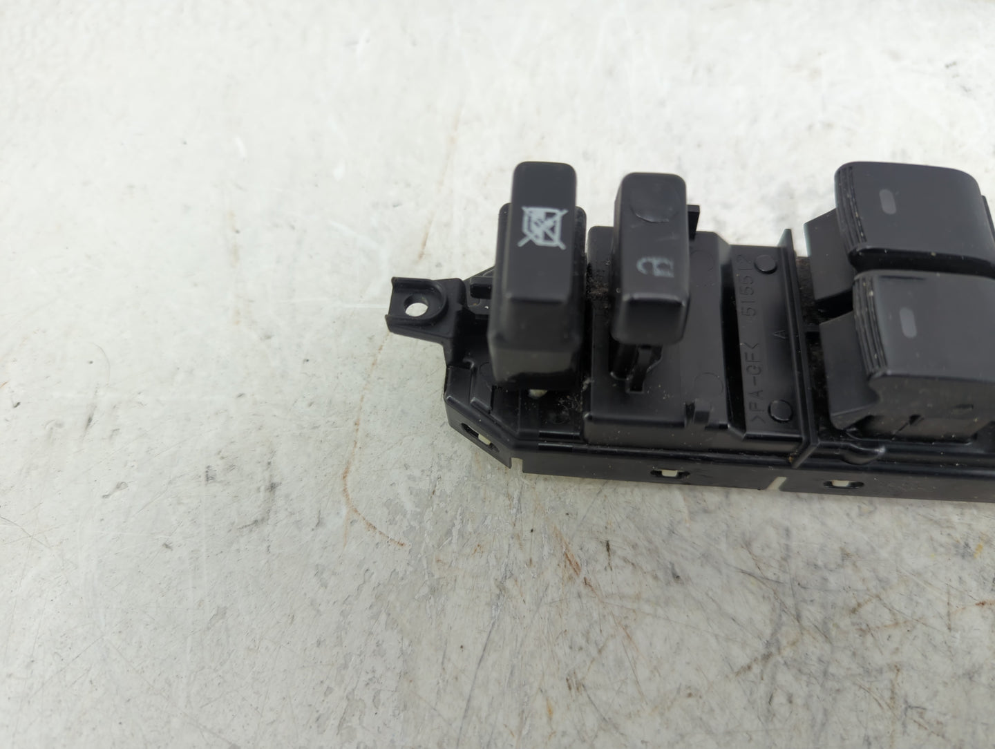 2010-2011 Toyota Camry Master Power Window Switch Replacement Driver Side Left P/N:515512 Fits OEM Used Auto Parts - Oemused