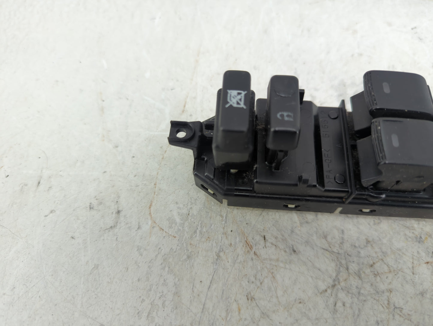 2010-2011 Toyota Camry Master Power Window Switch Replacement Driver Side Left P/N:515512 Fits OEM Used Auto Parts - Oemused
