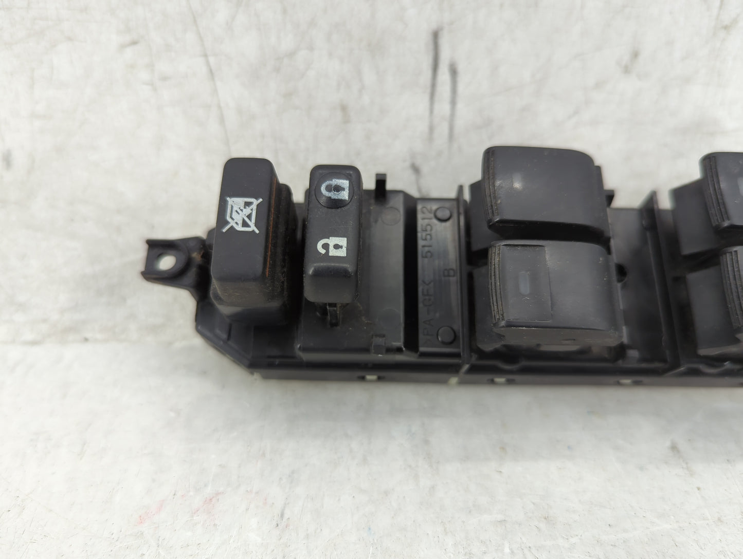 2010-2011 Toyota Camry Master Power Window Switch Replacement Driver Side Left P/N:515512 Fits OEM Used Auto Parts - Oemused