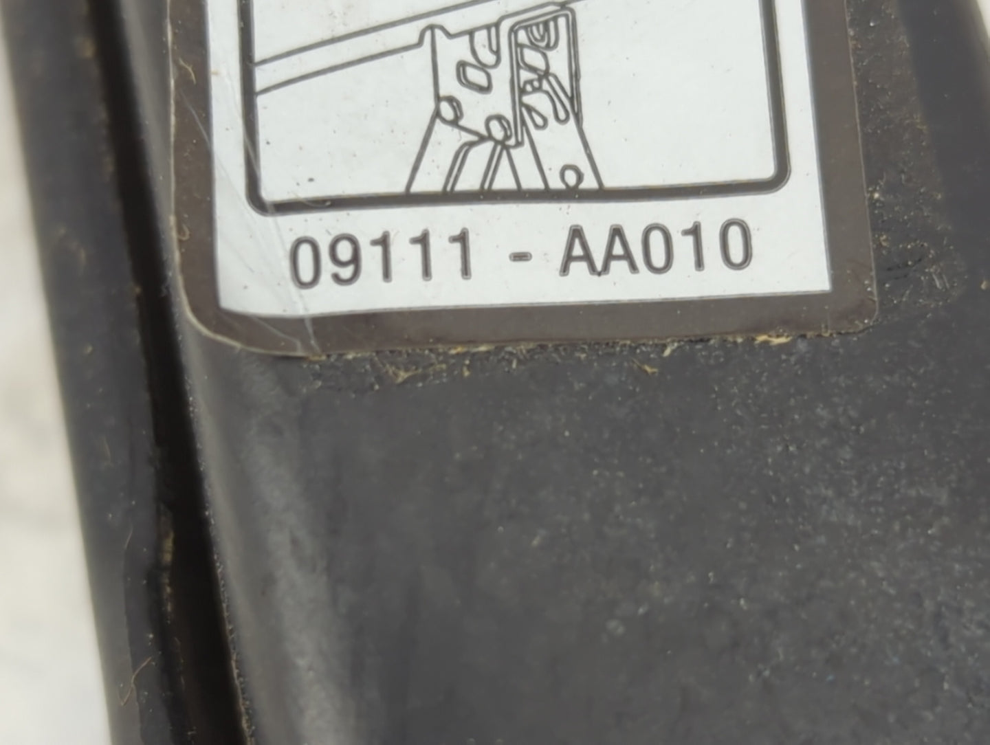 2011 Toyota Camry Spare Scissor Car Jack 1409738 - Oemusedautoparts1.com