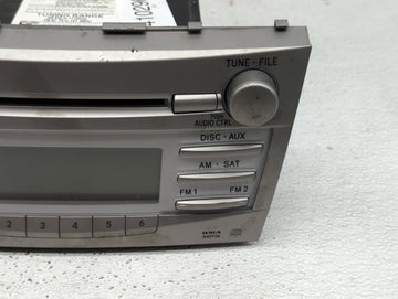2010-2011 Toyota Camry Radio AM FM Cd Player Receiver Replacement P/N:86120-06480 Fits Fits 2010 2011 OEM Used Auto Parts
