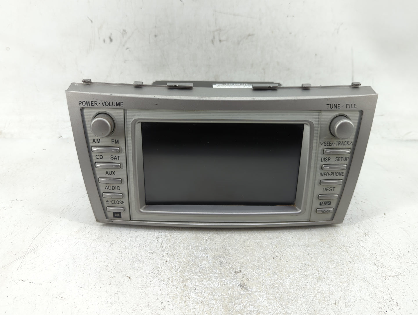 2011 Toyota Camry Radio AM FM Cd Player Receiver Replacement P/N:86120-06510 Fits Fits 2006 2007 2008 2009 2010 OEM Used Aut