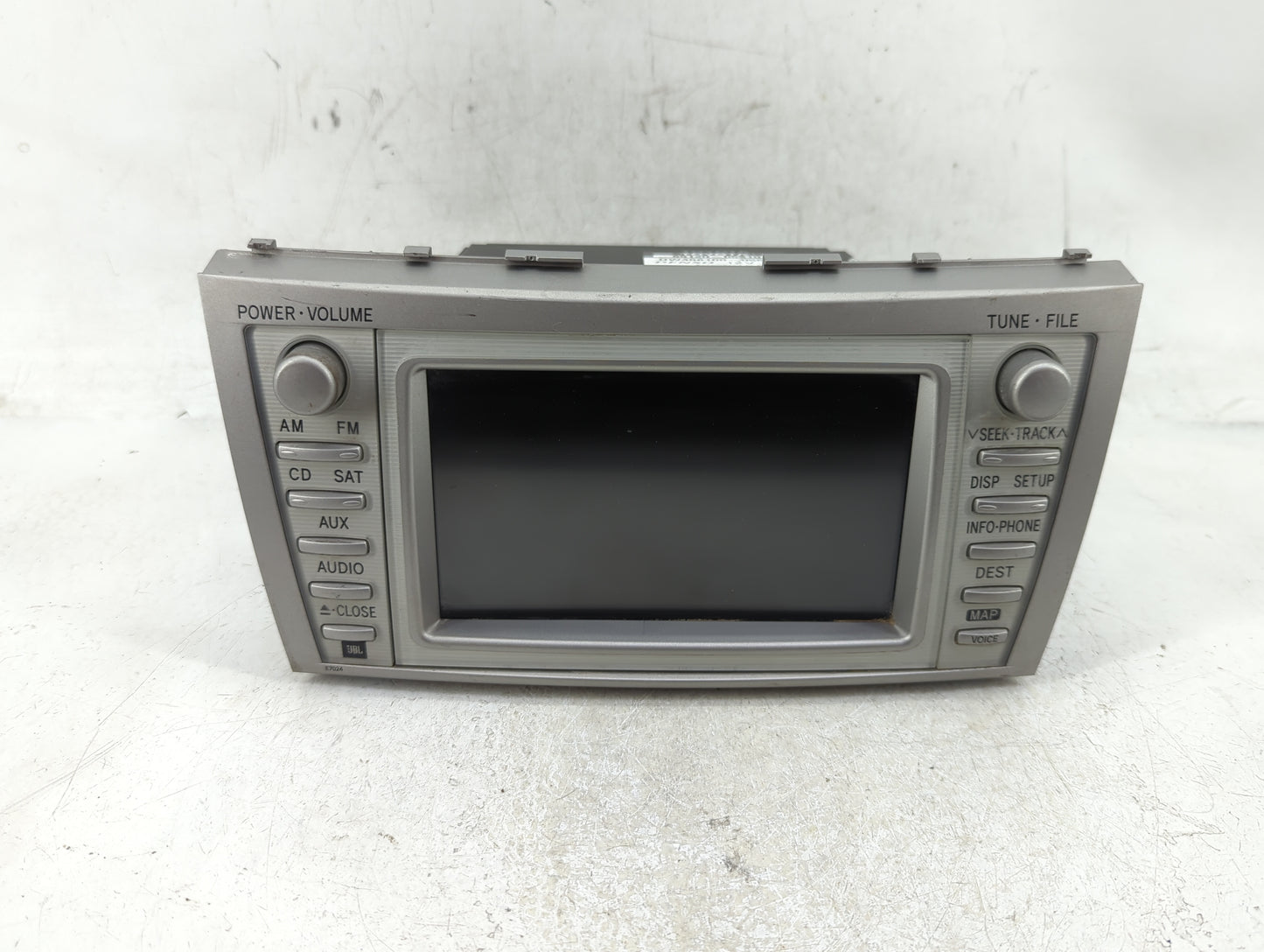 2011 Toyota Camry Radio AM FM Cd Player Receiver Replacement P/N:86120-06510 Fits Fits 2006 2007 2008 2009 2010 OEM Used Aut