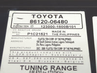 2010-2011 Toyota Camry Radio AM FM Cd Player Receiver Replacement P/N:86120-06480 Fits Fits 2010 2011 OEM Used Auto Parts - 
