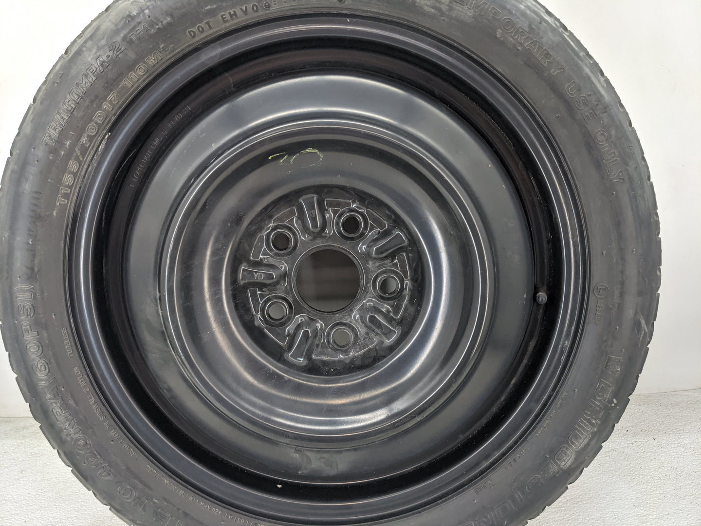 2007-2017 Toyota Camry Spare Donut Tire Wheel Rim Oem - Oemusedautoparts1.com
