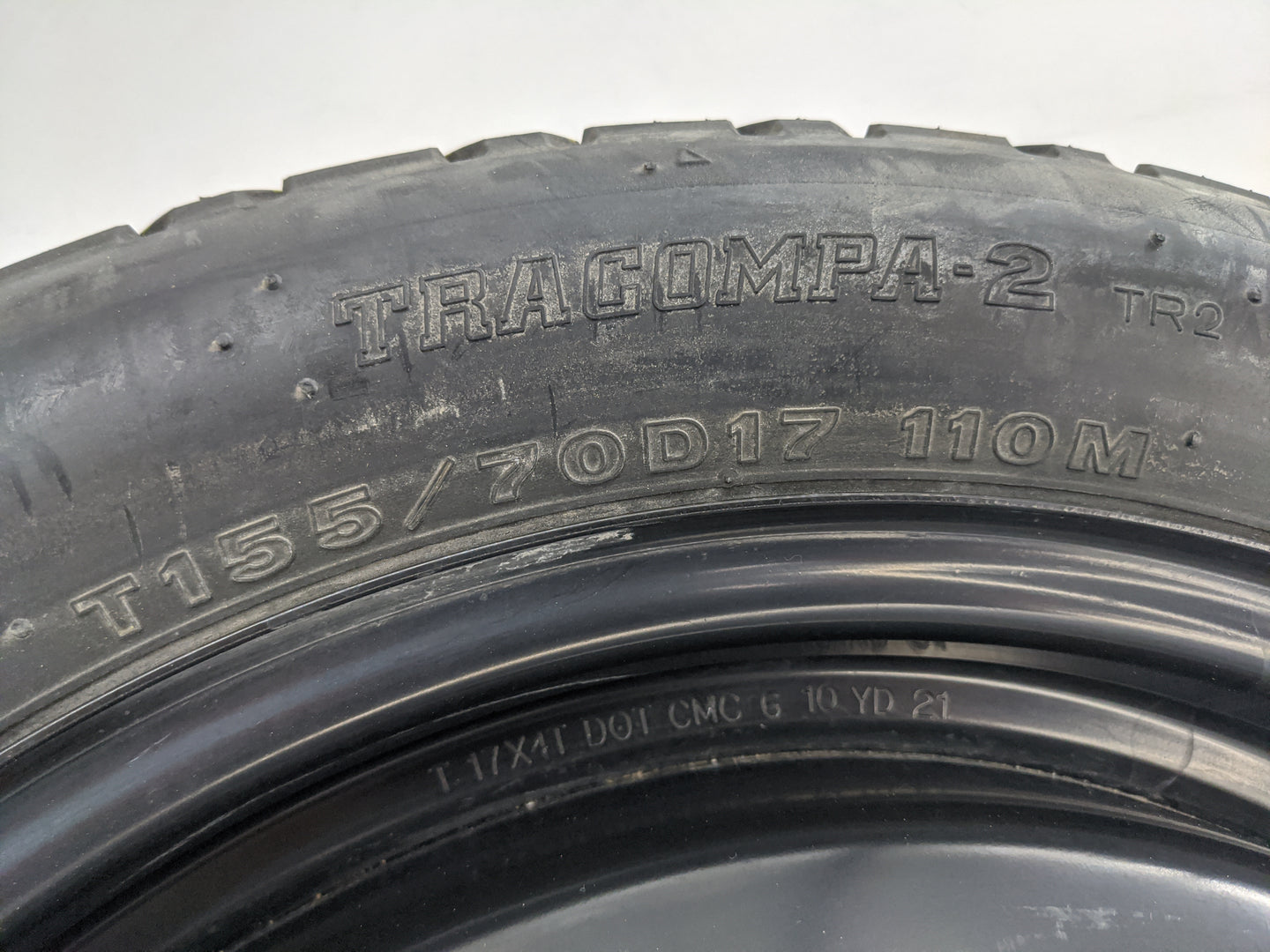 2007-2017 Toyota Camry Spare Donut Tire Wheel Rim Oem - Oemusedautoparts1.com