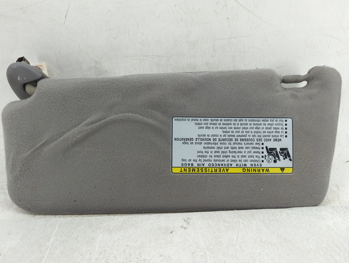 2007-2011 Toyota Camry Sun Visor Shade Replacement Passenger Right Mirror Fits Fits 2007 2008 2009 2010 2011 OEM Used Auto P