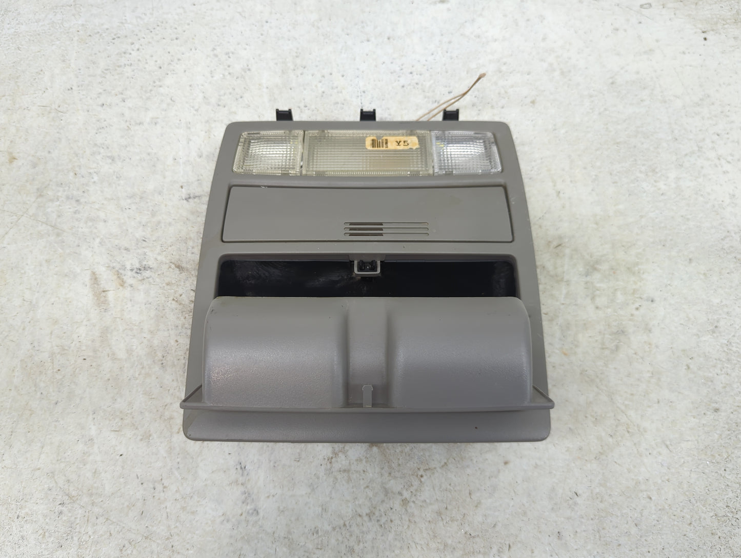 2011 Toyota Camry Overhead Console W/rear Climate Control Gray - Oemusedautoparts1.com