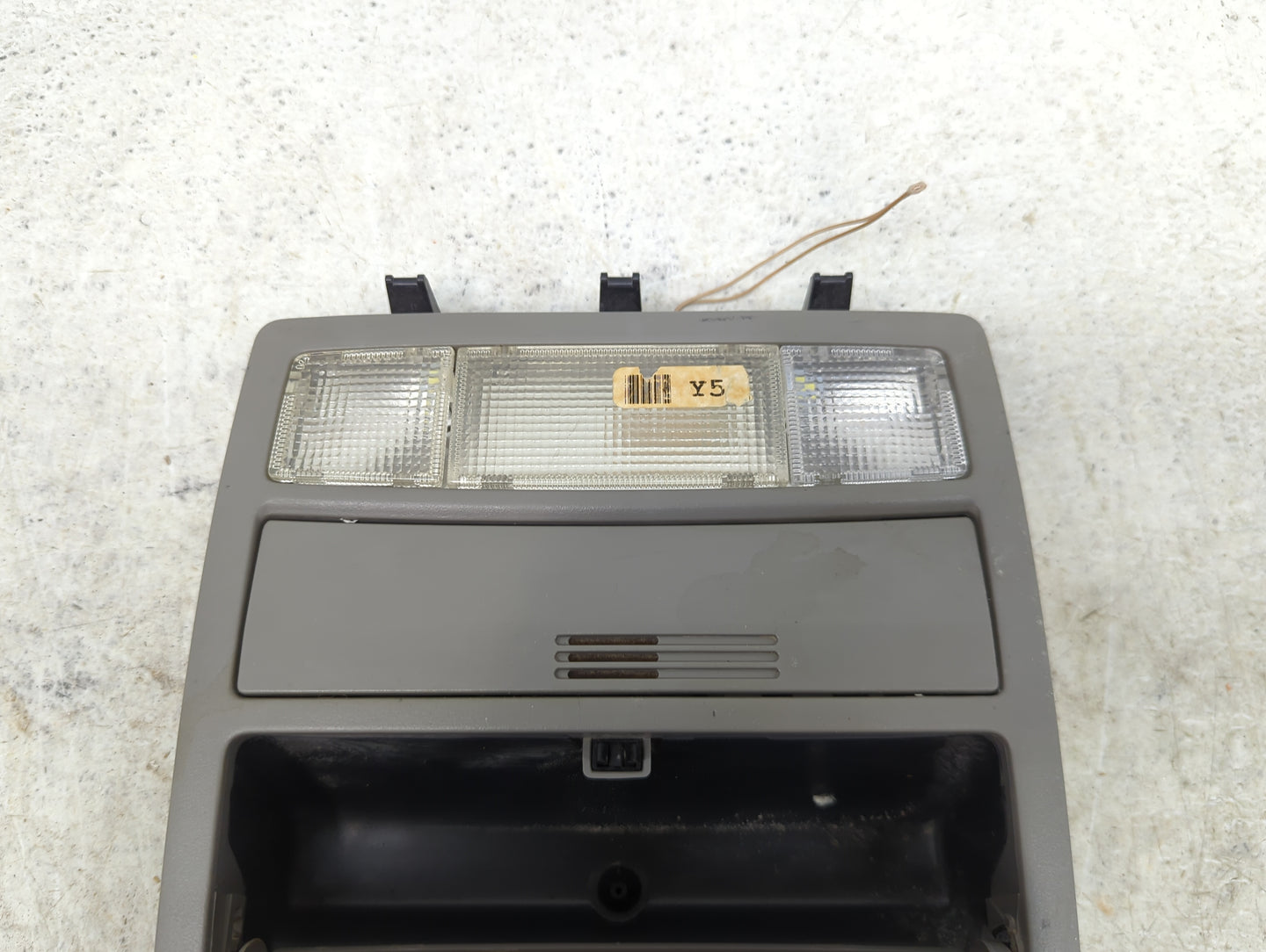 2011 Toyota Camry Overhead Console W/rear Climate Control Gray - Oemusedautoparts1.com