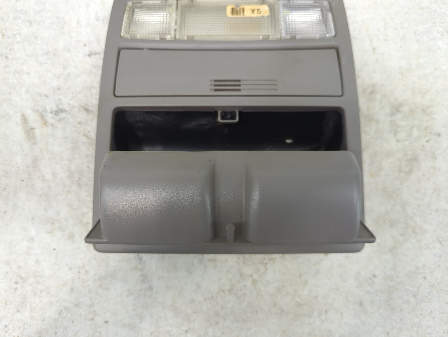 2011 Toyota Camry Overhead Console W/rear Climate Control Gray - Oemusedautoparts1.com