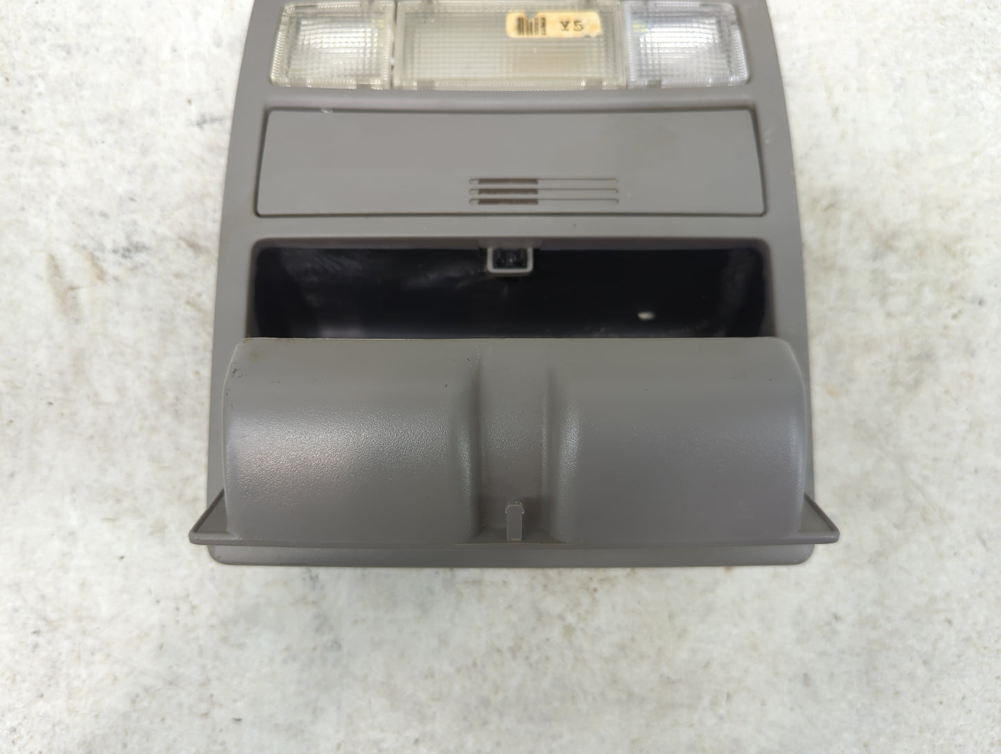2011 Toyota Camry Overhead Console W/rear Climate Control Gray - Oemusedautoparts1.com