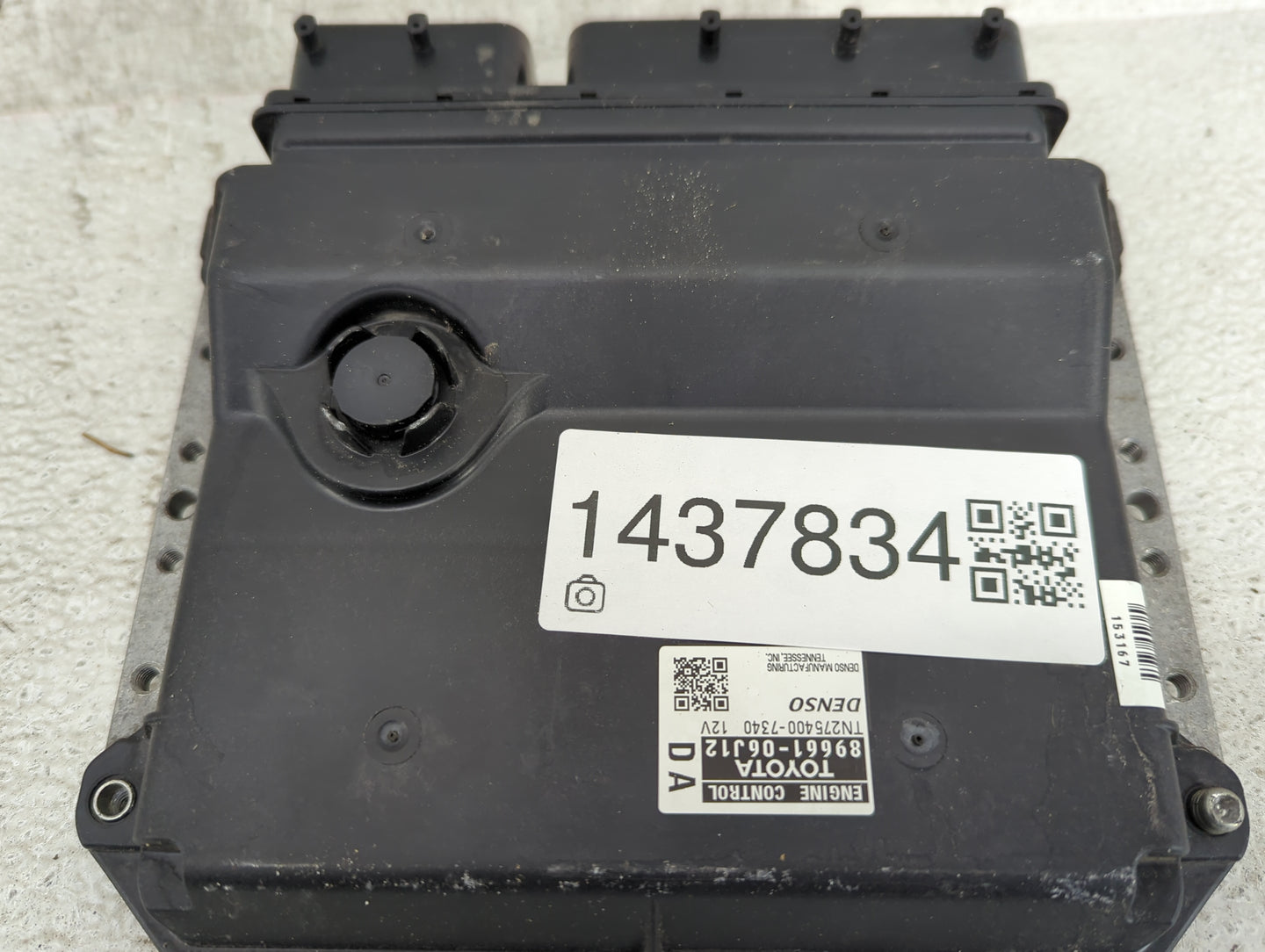 2010-2011 Toyota Camry PCM Engine Control Computer ECU ECM PCU OEM P/N:89661-06J12 TN275400-7340 Fits Fits 2010 2011 OEM Use