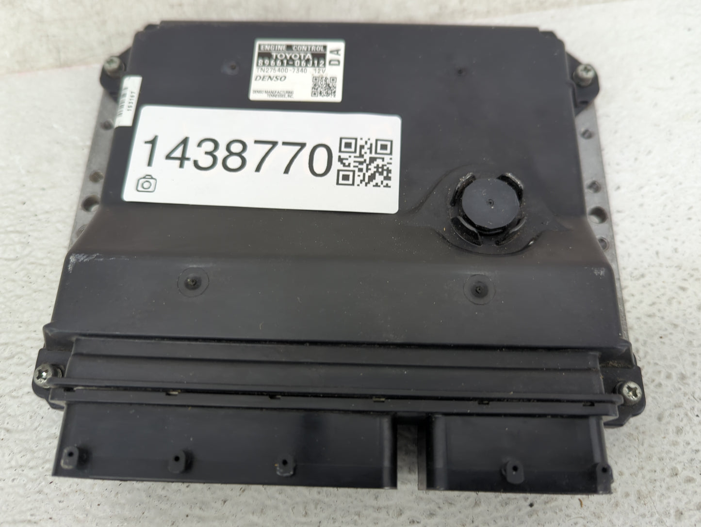 2010-2011 Toyota Camry PCM Engine Control Computer ECU ECM PCU OEM P/N:89661-06J12 TN275400-7340 Fits Fits 2010 2011 OEM Use