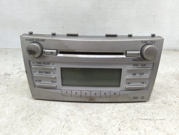 2010-2011 Toyota Camry Radio AM FM Cd Player Receiver Replacement P/N:86120-06480 123000-18000101 Fits Fits 2010 2011 OEM Us