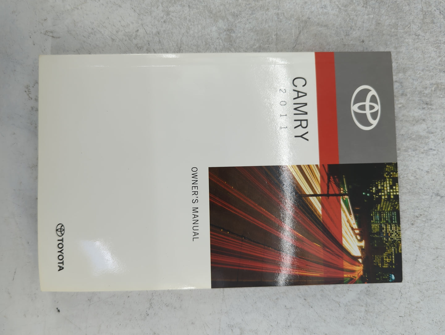 2011 Toyota Camry Owners Manual Book Guide P/N:OM33897U 01999-33897 OEM Used Auto Parts - Oemusedautoparts1.com