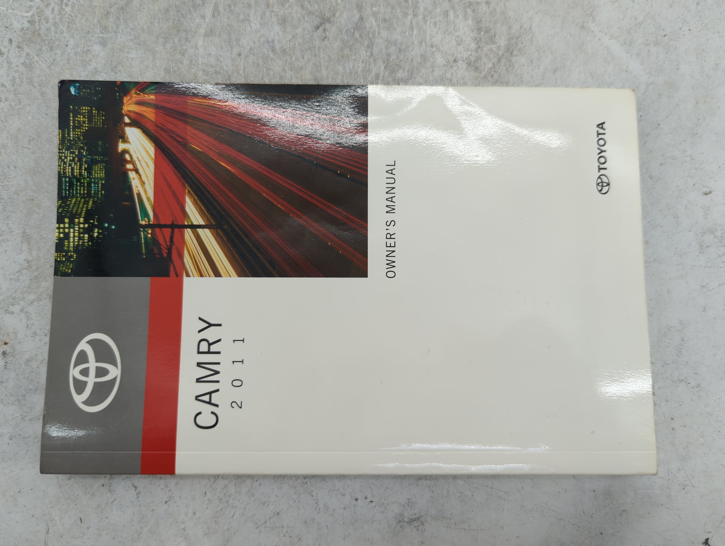 2011 Toyota Camry Owners Manual Book Guide P/N:OM33897U 01999-33897 OEM Used Auto Parts - Oemusedautoparts1.com
