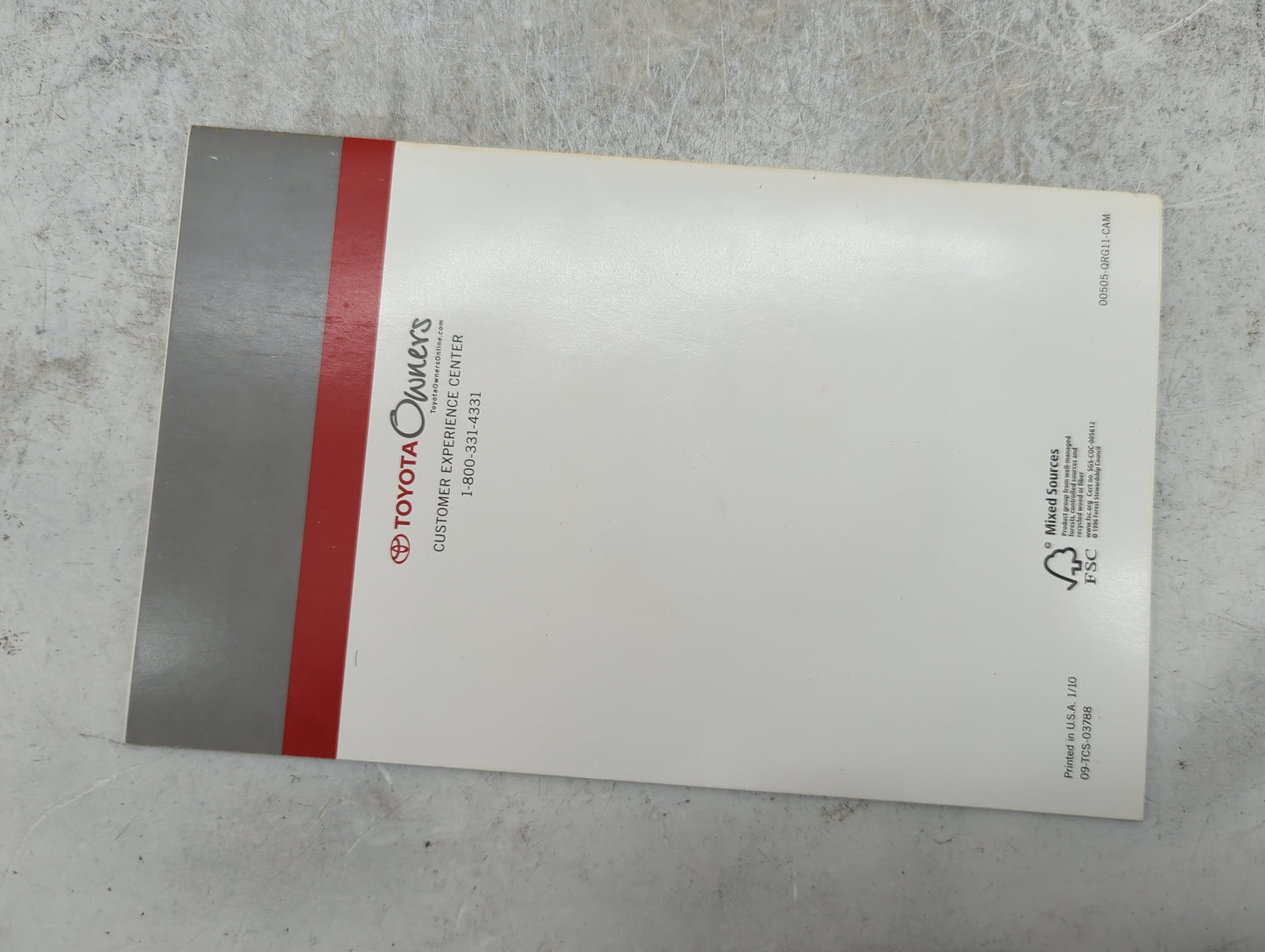 2011 Toyota Camry Owners Manual Book Guide P/N:OM33897U 01999-33897 OEM Used Auto Parts - Oemusedautoparts1.com