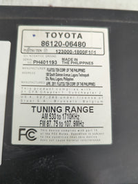2010-2011 Toyota Camry Radio AM FM Cd Player Receiver Replacement P/N:86120-06480 123000-1800F101, PH401193 Fits Fits 2010 2