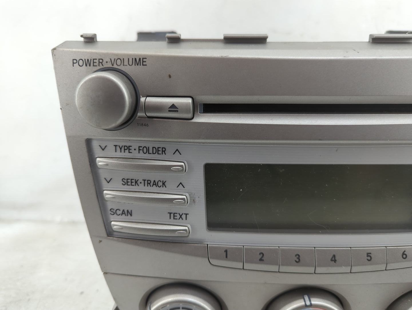 2010-2011 Toyota Camry Radio AM FM Cd Player Receiver Replacement P/N:86120-06480 123000-1800C101 Fits Fits 2010 2011 OEM Us