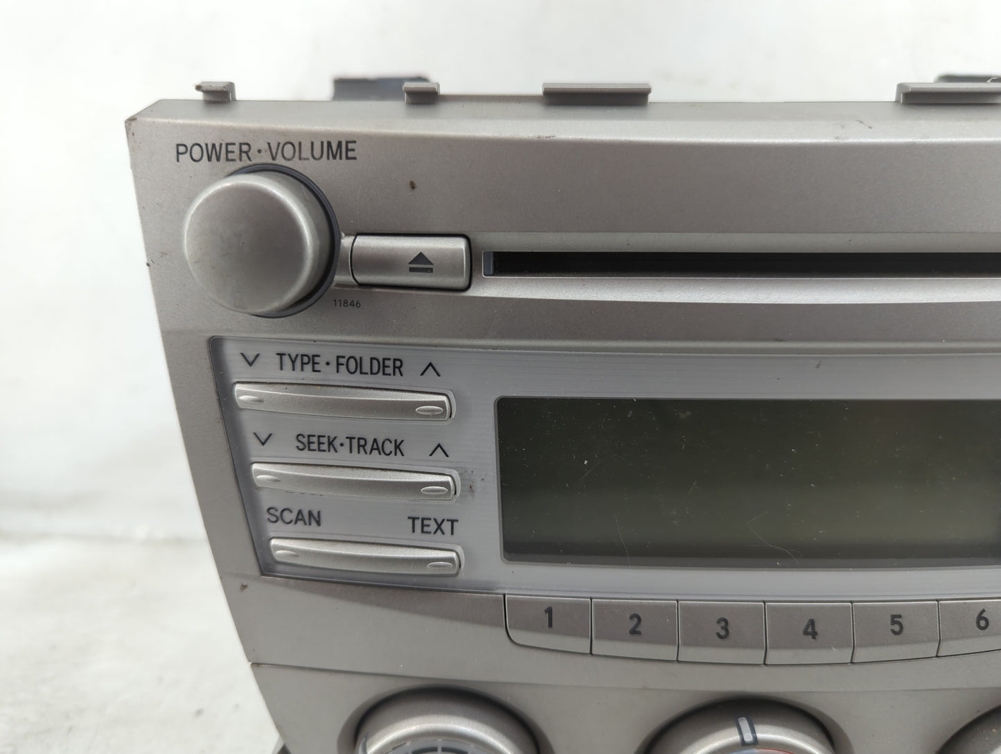 2010-2011 Toyota Camry Radio AM FM Cd Player Receiver Replacement P/N:86120-06480 123000-1800C101 Fits Fits 2010 2011 OEM Us