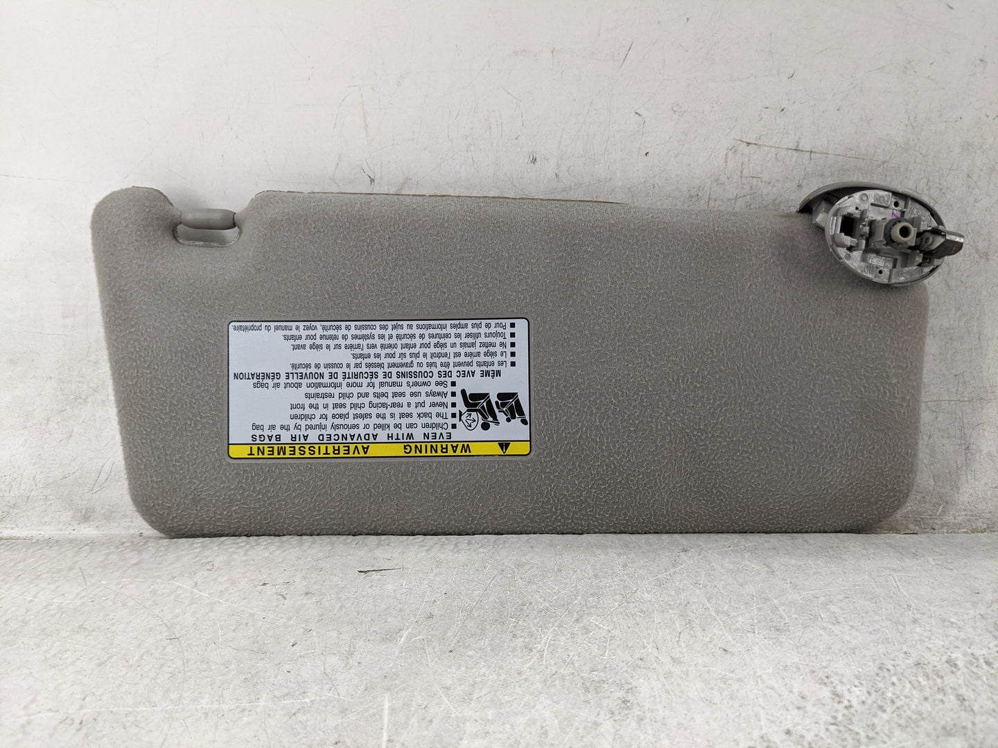 2007-2011 Toyota Camry Sun Visor Shade Replacement Driver Left Mirror Fits Fits 2007 2008 2009 2010 2011 OEM Used Auto Parts