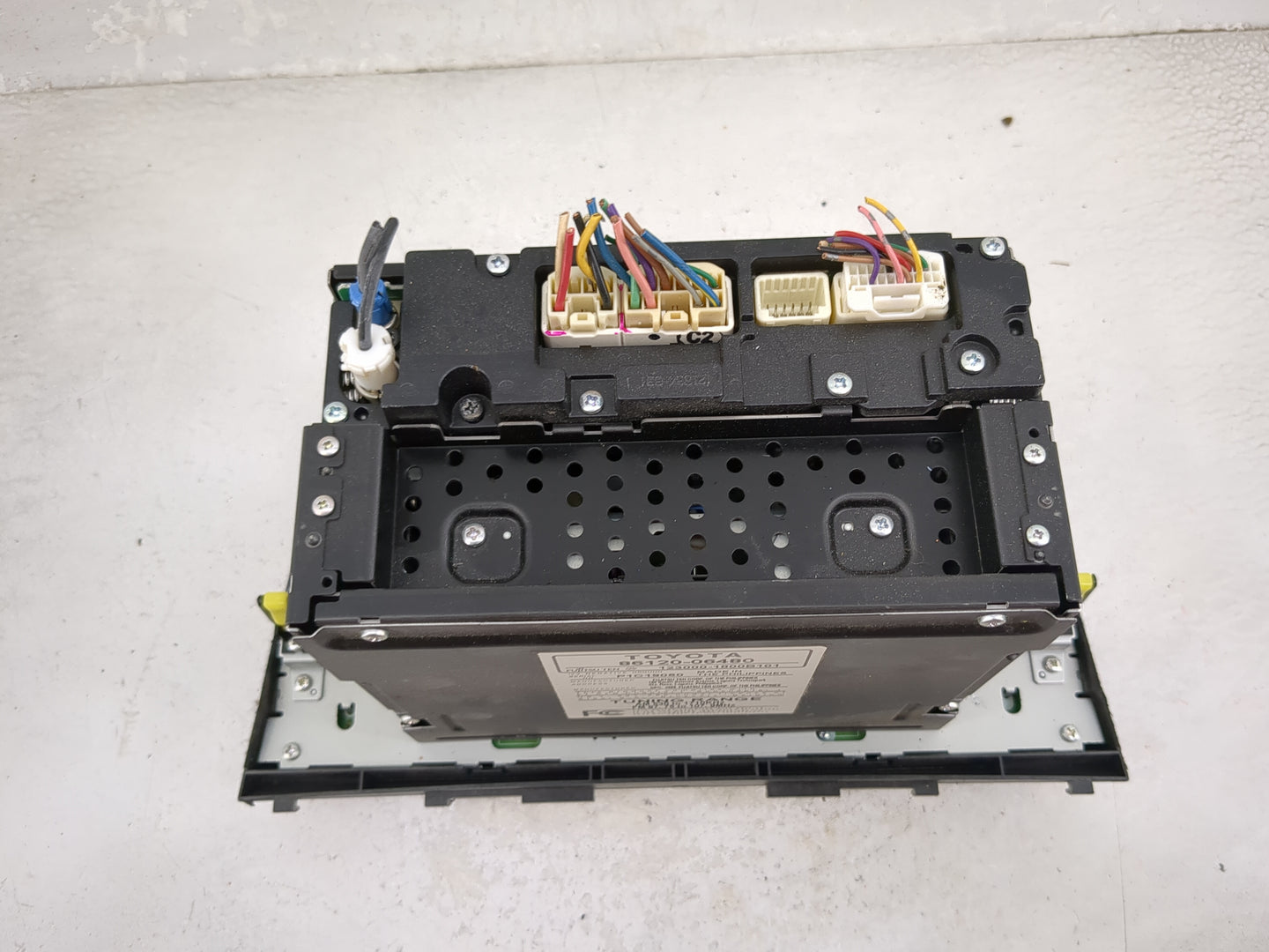 2010-2011 Toyota Camry Radio AM FM Cd Player Receiver Replacement P/N:86120-06480 123000-1800B101 Fits Fits 2010 2011 OEM Us