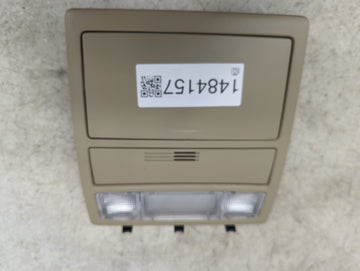 2011 Toyota Camry Overhead Roof Console Tan 1484157 - Oemusedautoparts1.com