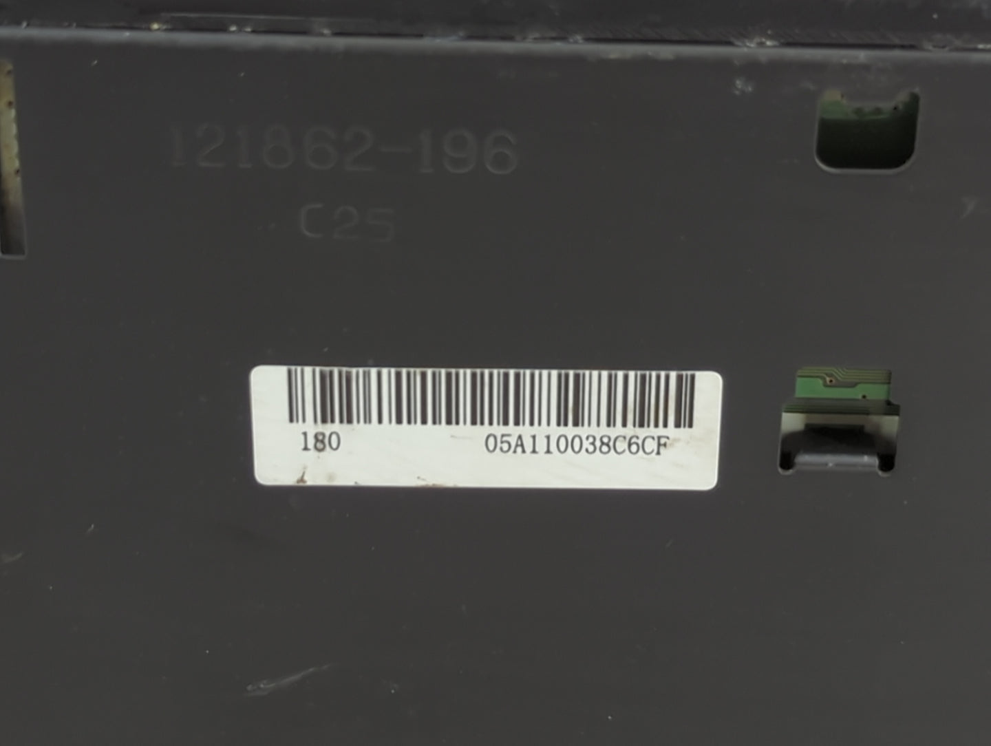 2010-2011 Toyota Camry Radio AM FM Cd Player Receiver Replacement P/N:121862-196 05A110038C6CF Fits Fits 2010 2011 OEM Used 