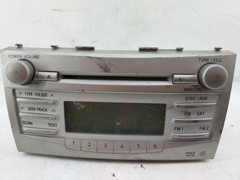 compare product 2010-2011 Toyota Camry Radio AM FM Cd Player Receiver Replacement P/N:86120-06460 123000-1800B101, PG409142 Fits Fits 2010 2011 OEM Used Auto Parts