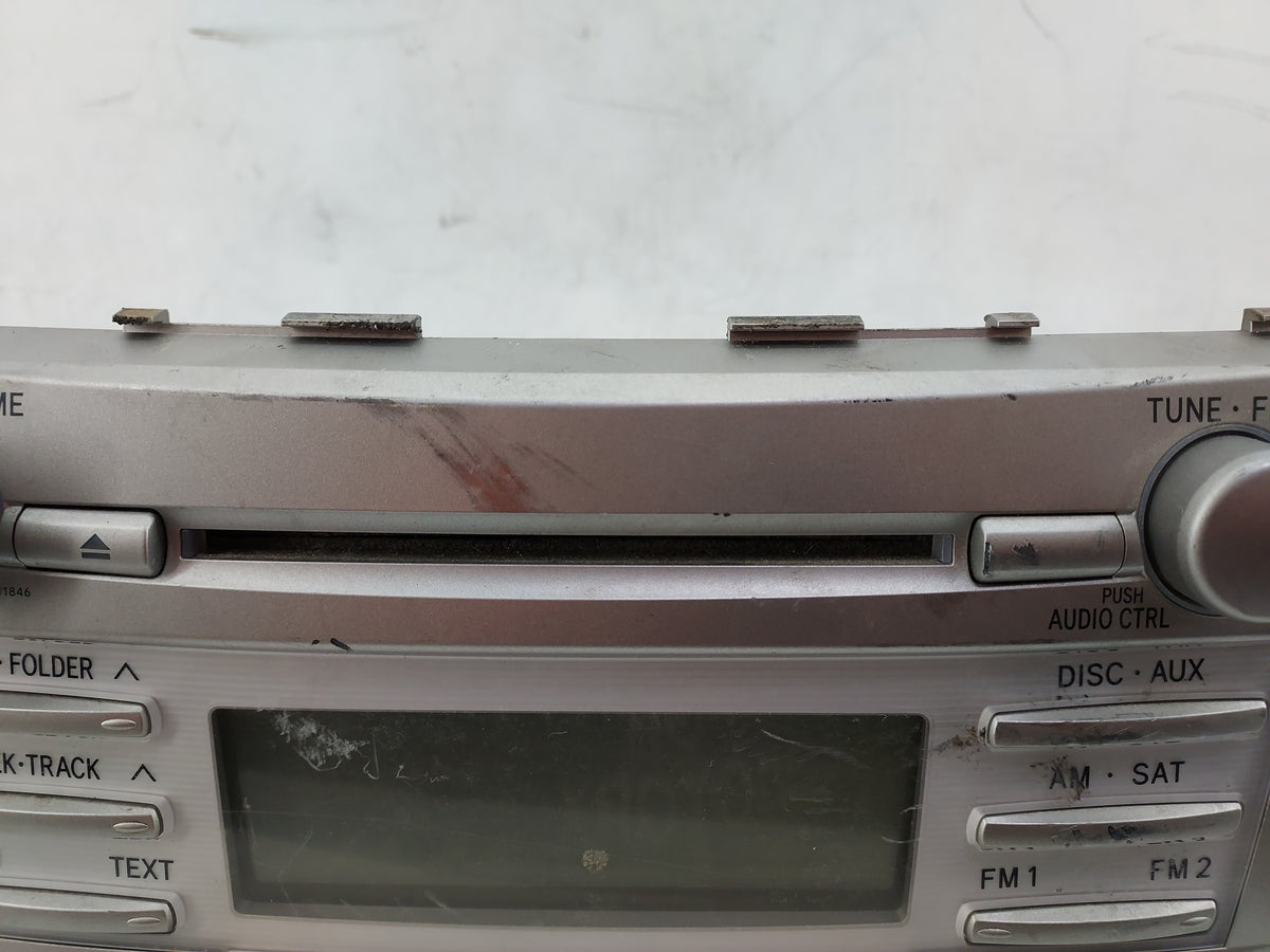 2010-2011 Toyota Camry Radio AM FM Cd Player Receiver Replacement P/N:86120-06460 123000-1800B101, PG409142 Fits Fits 2010 2