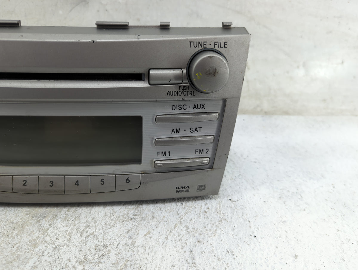 2010-2011 Toyota Camry Radio AM FM Cd Player Receiver Replacement P/N:86120-06480 123000-18000101 Fits Fits 2010 2011 OEM Us