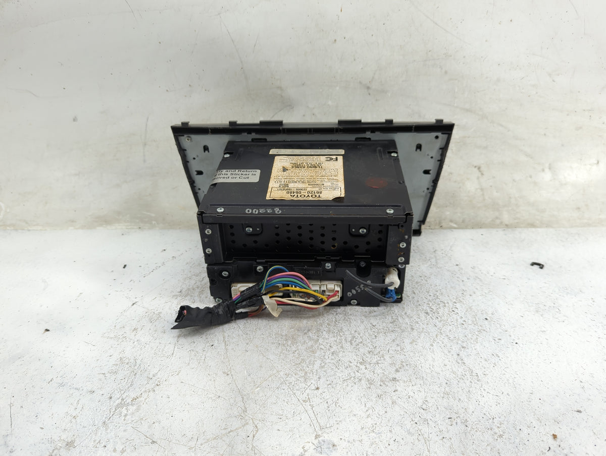 2010-2011 Toyota Camry Radio AM FM Cd Player Receiver Replacement P/N:86120-06480 123000-18000101 Fits Fits 2010 2011 OEM Us