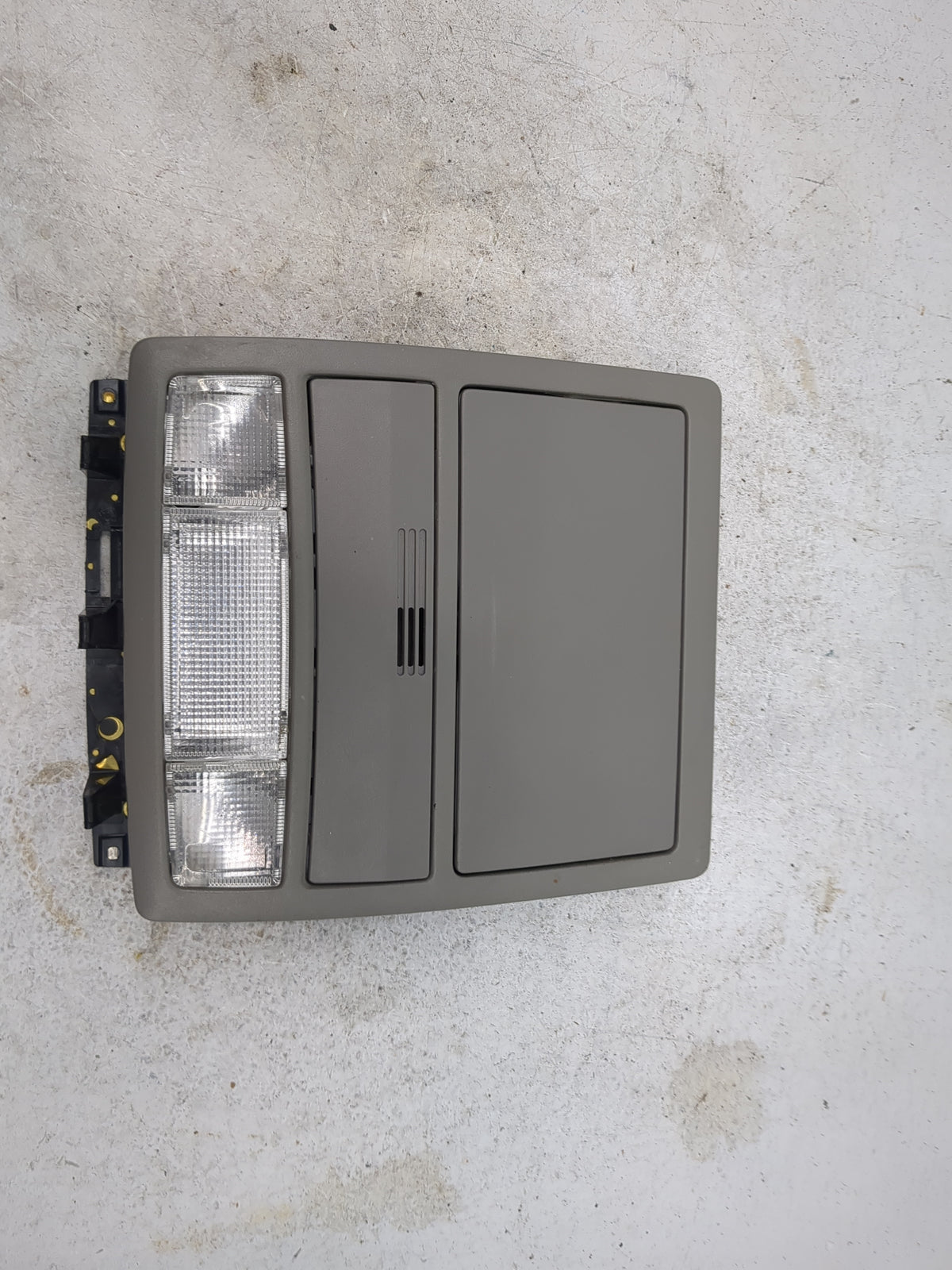 2011 Toyota Camry Overhead Roof Console Tan 1510737 - Oemusedautoparts1.com