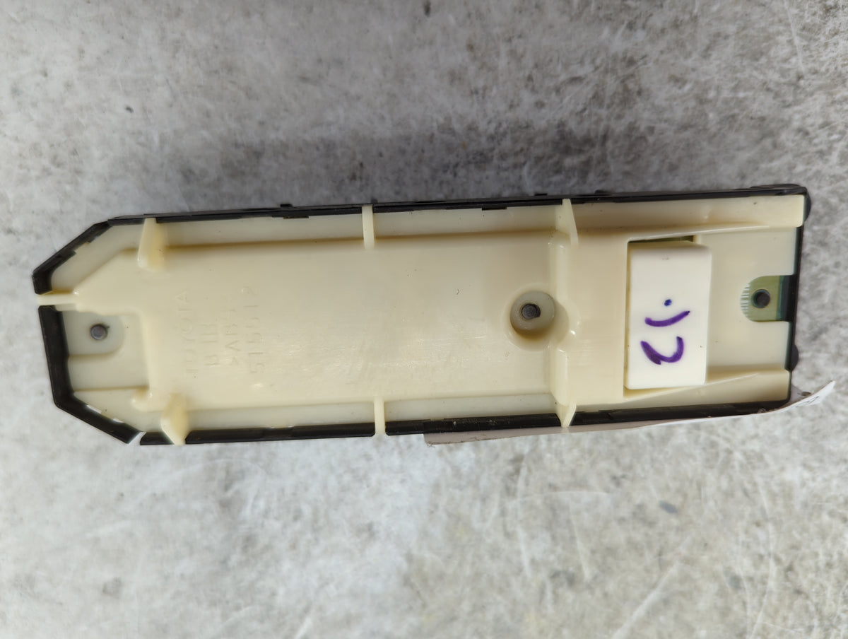 2010-2011 Toyota Camry Master Power Window Switch Replacement Driver Side Left P/N:515512 Fits OEM Used Auto Parts - Oemused