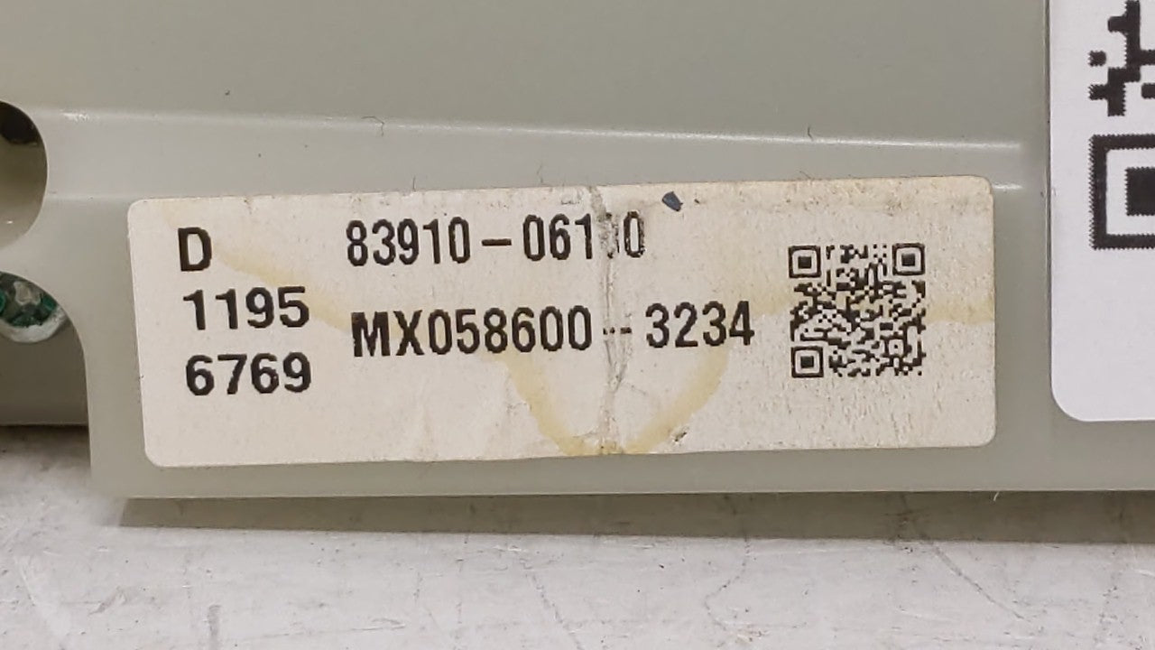 2007-2011 Toyota Camry Information Display Screen - Oemusedautoparts1.com