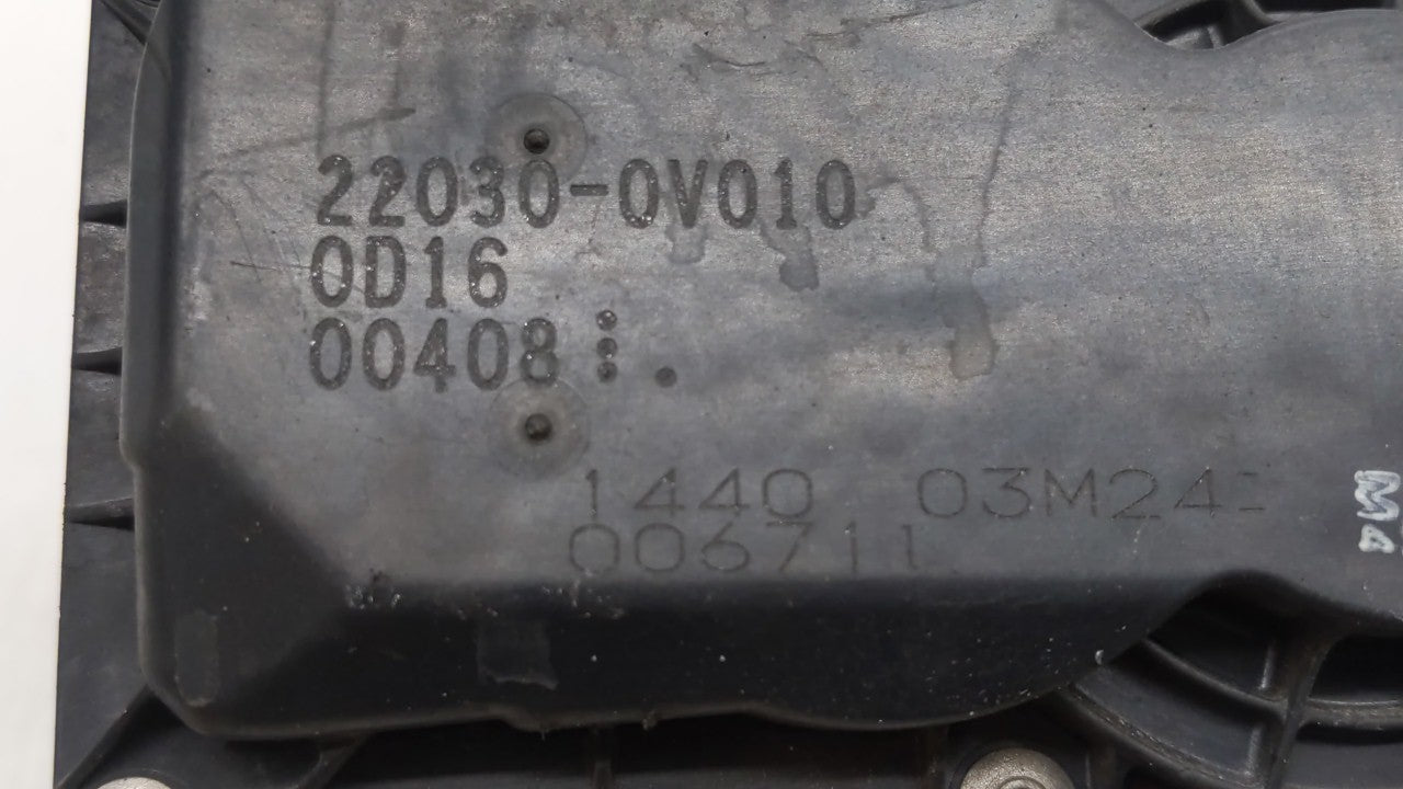 2010-2017 Toyota Camry Throttle Body P/N:22030-0V010 Fits Fits 2009 2010 2011 2012 2013 2014 2015 2016 2017 2018 OEM Used Au