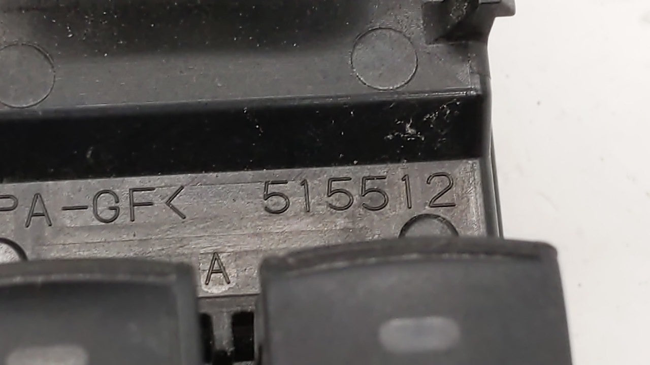 2010-2011 Toyota Camry Master Power Window Switch Replacement Driver Side Left P/N:74271-47060 Fits OEM Used Auto Parts - Oe