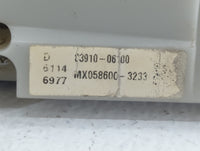 2011 Toyota Camry Digitial Dash Clock P/N:83910-06100 Fits OEM Used Auto Parts - Oemusedautoparts1.com