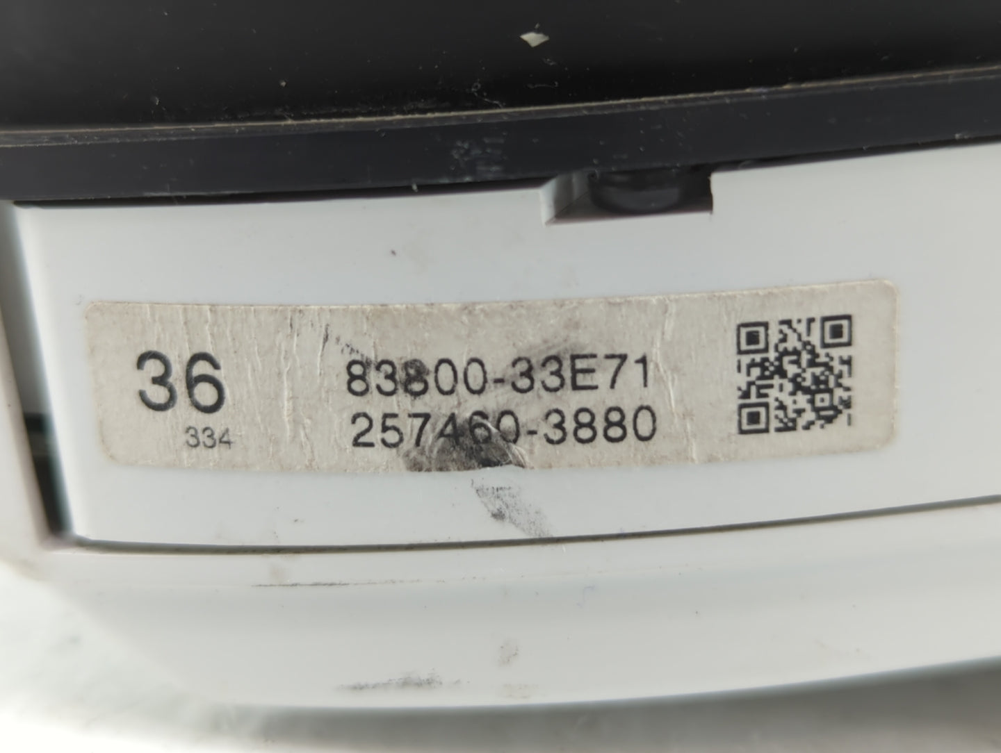 2010-2011 Toyota Camry Instrument Cluster Speedometer Gauges P/N:83800-33E71 83800-06V80-00 Fits Fits 2010 2011 OEM Used Aut