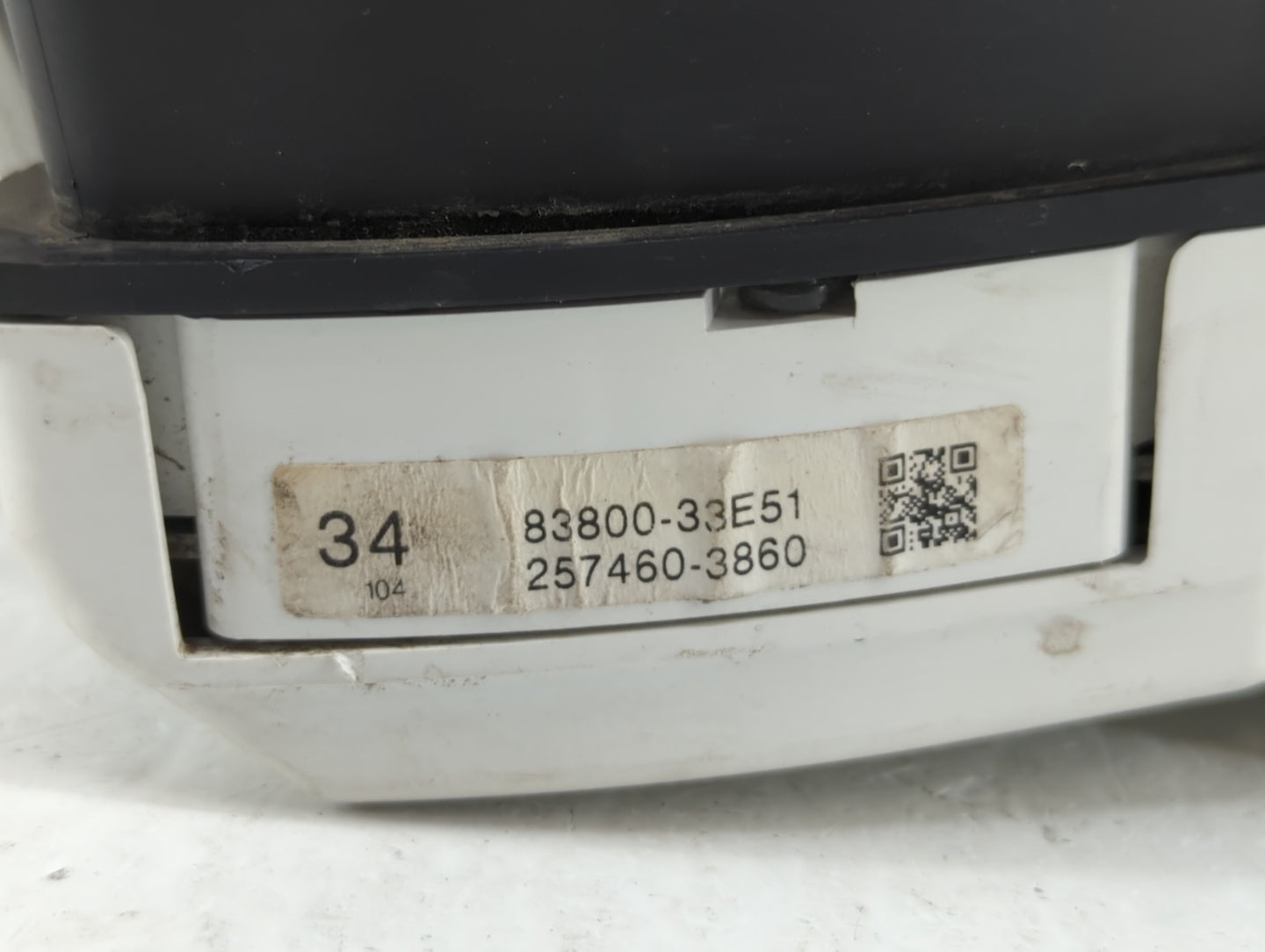 2010-2011 Toyota Camry Instrument Cluster Speedometer Gauges P/N:83800-33E51 83800-06V10-00, 83800-06V20 Fits Fits 2010 2011