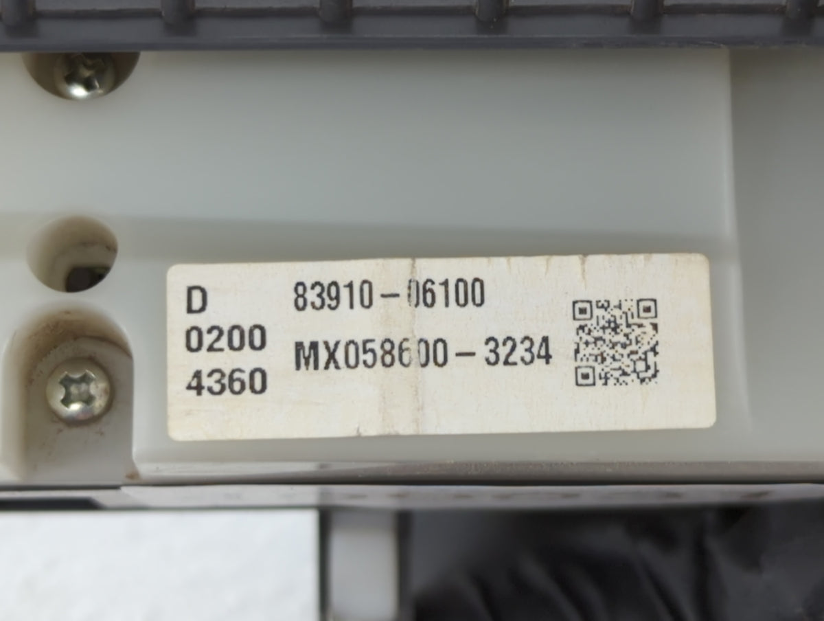 2011 CAMRY FRONT CENTER DASH BOARD INFO CLOCK DISPLAY MONITOR SCREEN - Oemusedautoparts1.com