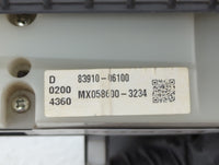 2011 CAMRY FRONT CENTER DASH BOARD INFO CLOCK DISPLAY MONITOR SCREEN - Oemusedautoparts1.com