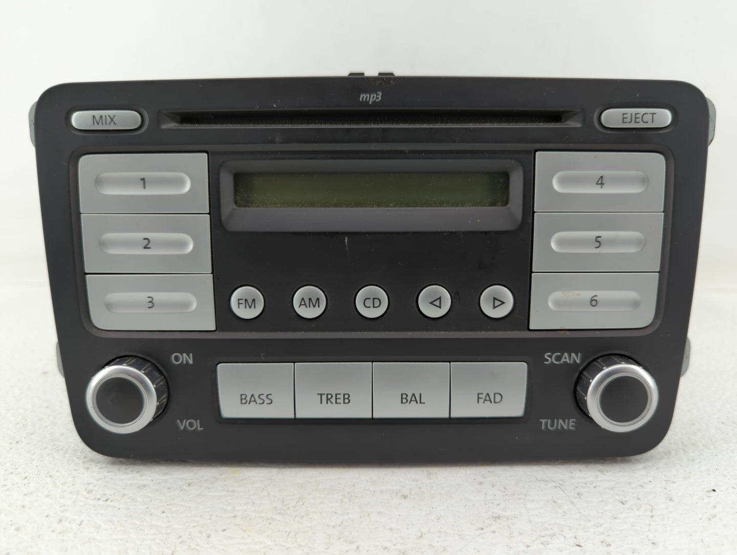 2011 Toyota Camry Radio AM FM Cd Player Receiver Replacement P/N:1K0 035 161 D 1K0 035 188 F Fits OEM Used Auto Parts - Oemu