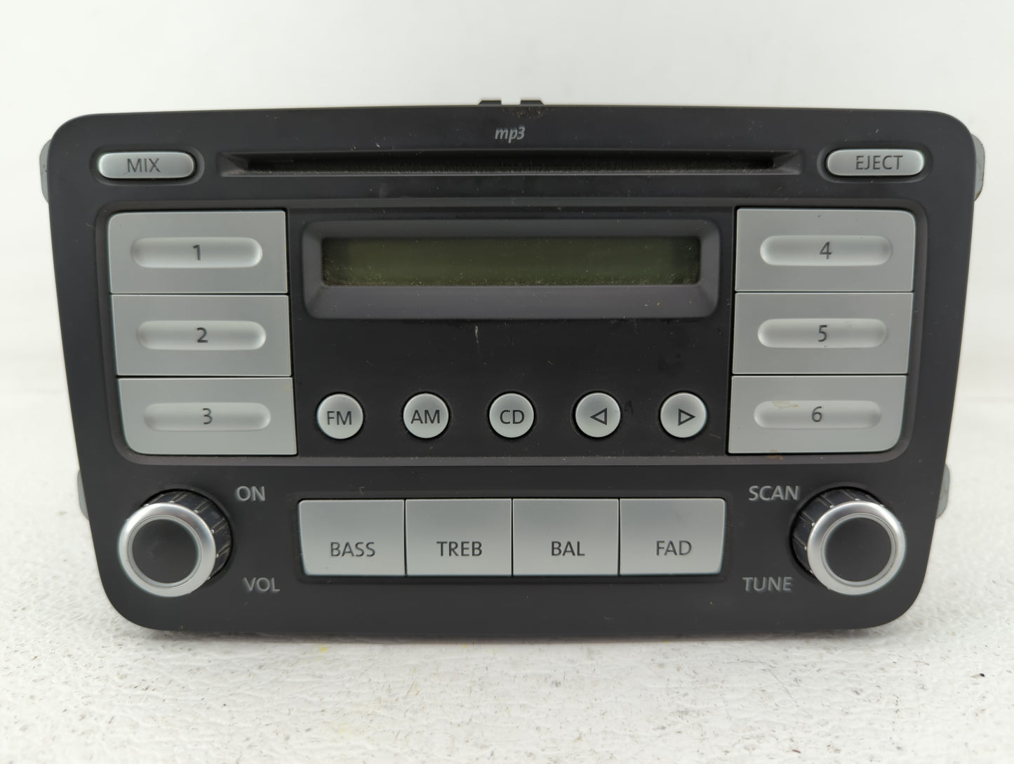 2011 Toyota Camry Radio AM FM Cd Player Receiver Replacement P/N:1K0 035 161 D 1K0 035 188 F Fits OEM Used Auto Parts - Oemu
