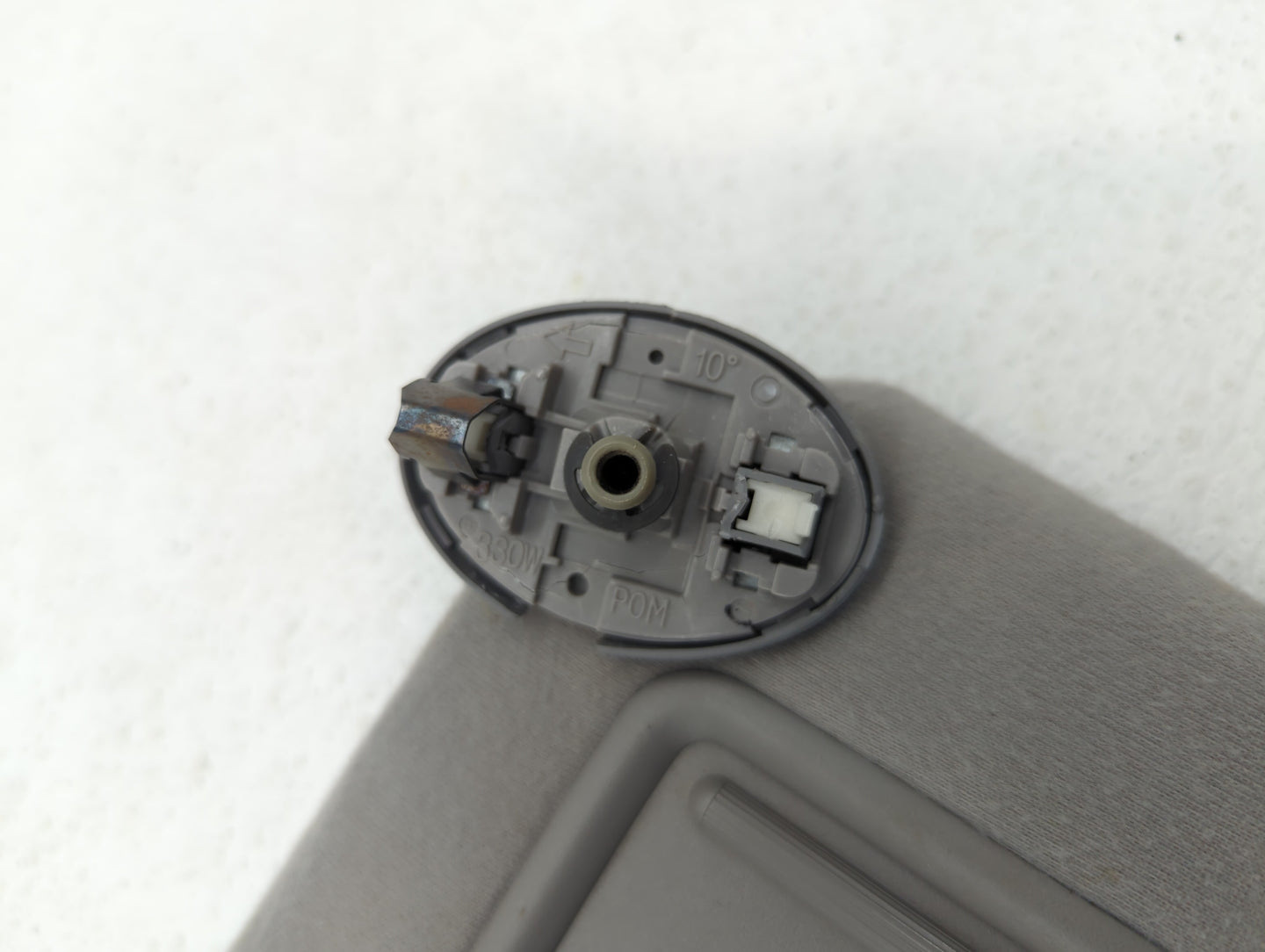 2007-2011 Toyota Camry Sun Visor Shade Replacement Passenger Right Mirror Fits Fits 2007 2008 2009 2010 2011 OEM Used Auto P