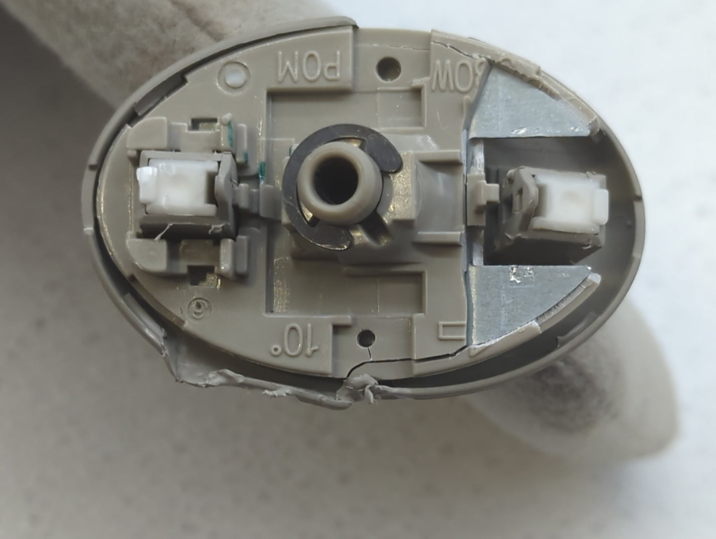 2007-2011 Toyota Camry Sun Visor Shade Replacement Passenger Right Mirror Fits Fits 2007 2008 2009 2010 2011 OEM Used Auto P