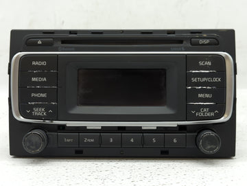 2010-2011 Toyota Camry Radio AM FM Cd Player Receiver Replacement P/N:96170-1W960CA 86120-06480 Fits Fits 2010 2011 OEM Used