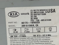 2010-2011 Toyota Camry Radio AM FM Cd Player Receiver Replacement P/N:96170-1W960CA 86120-06480 Fits Fits 2010 2011 OEM Used